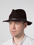 Шляпа BAILEY арт. 70675 WANDERER (темно-коричневый)